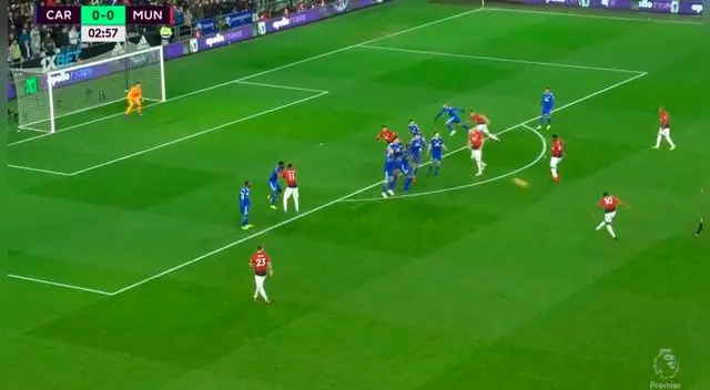 Golazo de Rashford a lo Ronaldo en la Premier League en el Manchester United vs Cardiff.