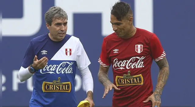 Paolo Guerrero, durante un entrenamiento de la Selección Peruana. Paolo Guerrero, durante un entrenamiento de la Selección Peruana.