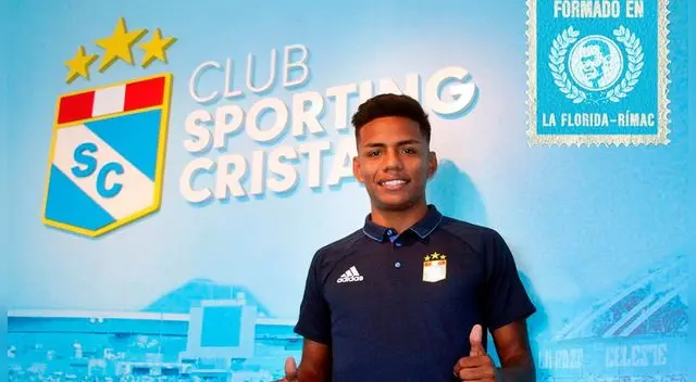 Sporting Cristal anunció la contratación del lateral Cristian Carbajal para los próximas tres temporadas | Descentralizado 2019 | Copa Libertadores