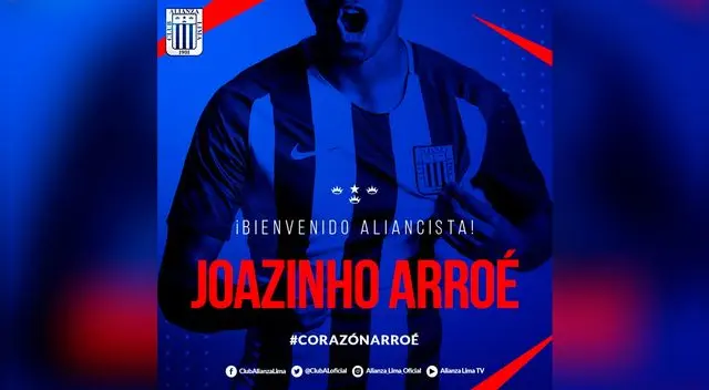 Alianza Lima │ Joazinho Arroé: Nuevo fichaje blanquiazul por dos temporadas en el fútbol peruano │ FOTOS Alianza Lima │ Joazinho Arroé: Nuevo fichaje blanquiazul por dos temporadas en el fútbol peruano │ FOTOS