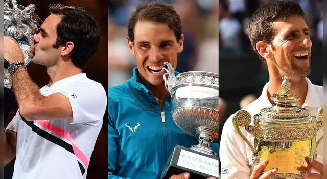 Tenis masculino 2018: Djokovic, Nadal y Federer mantienen su supremacía en el deporte blanco Tenis masculino 2018: Djokovic, Nadal y Federer mantienen su supremacía en el deporte blanco
