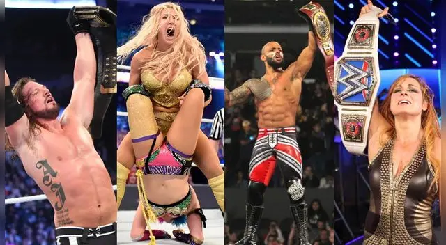 Las mejores peleas del 2018 en la WWE con AJ Styles, Charlotte, Ricochet y Becky Lynch.