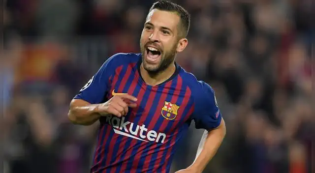 Barcelona aún no asegura la continuidad de Jordi Alba que es pretendido por Juventus y Manchester United
