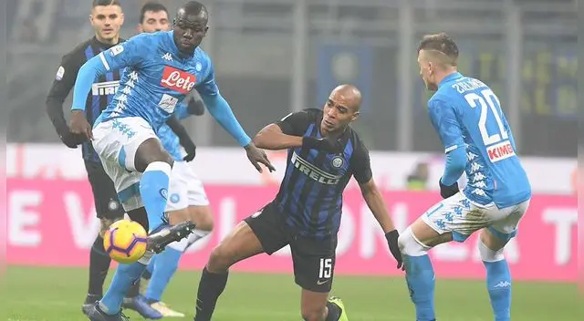 Inter vs Nápoli tuvo cuatro apuñalados previo al duelo e insultos racistas a Koulibaly.