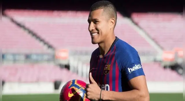 Barcelona: Jeison Murillo espera no tener la misma suerte de Yerry Mina