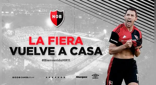 Newell's Old Boys │ Fichajes 2019: Maximiliano Rodríguez vuelve después de 2 temporadas en Peñarol │ FOTO