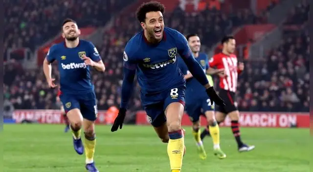 West Ham venció 2-1 a Southampton por la fecha 19 de la Premier League West Ham venció 2-1 a Southampton por la fecha 19 de la Premier League