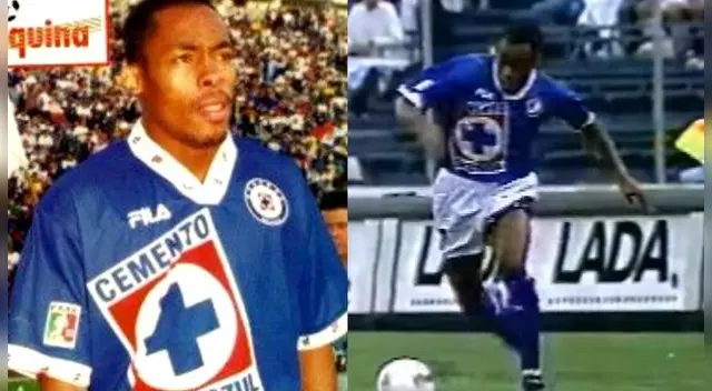 Percy Olivares arribó al Cruz Azul en 1997 pero estuvo poco tiempo en la 'Máquina Cementera'. 