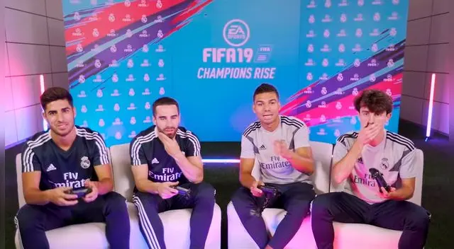 Youtube: futbolistas del Real Madrid jugaron al FIFA 19 y este fue el resultado de la apuesta [VIDEO]