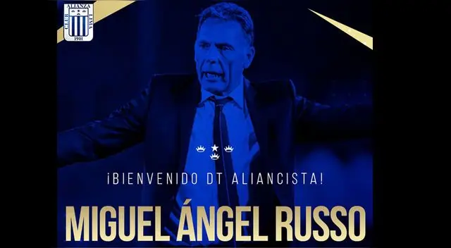 Alianza Lima anunció el fichaje de Miguel Ángel Russo en lugar de Bengoechea. 