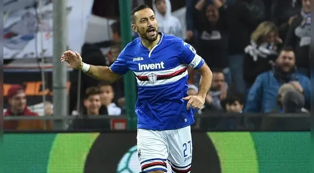 Juventus vs Sampdoria: Fabio Quagliarella puso el 1-1 e igualó récord de Trezeguet