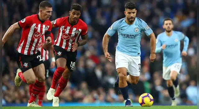 Manchester City vs Southampton EN VIVO EN DIRECTO vía ESPN - ONLINE GRATIS por internet fecha 20 Premier League 2018 en el St Mary's Stadium