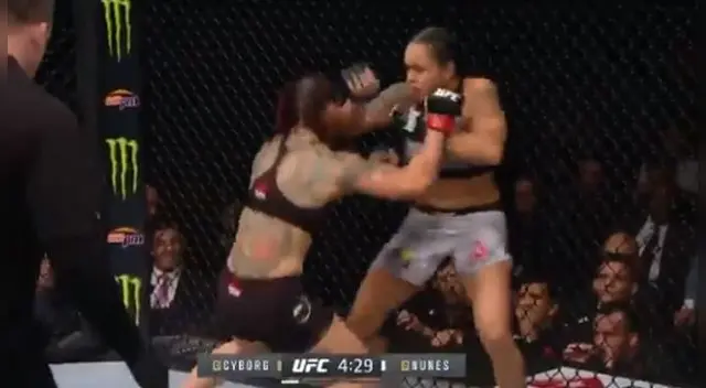 UFC 232: El brutal KO de Amanda Nunes contra Cris Cyborg para lograr el título de peso pluma
