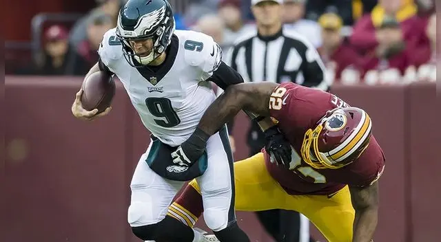 Philadelphia Eagles venció 24-0 a Redskins y logró agónica clasificación a Playoffs de NFL