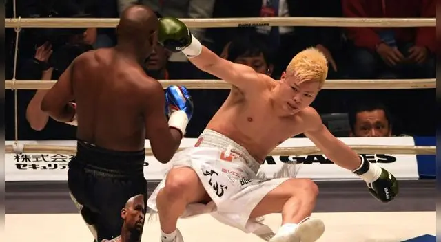 ¡EN 41 SEGUNDOS! Floyd Mayweather derrotó al japonés Tenshin Nasukawa en el primer round ¡EN 41 SEGUNDOS! Floyd Mayweather derrotó al japonés Tenshin Nasukawa en el primer round