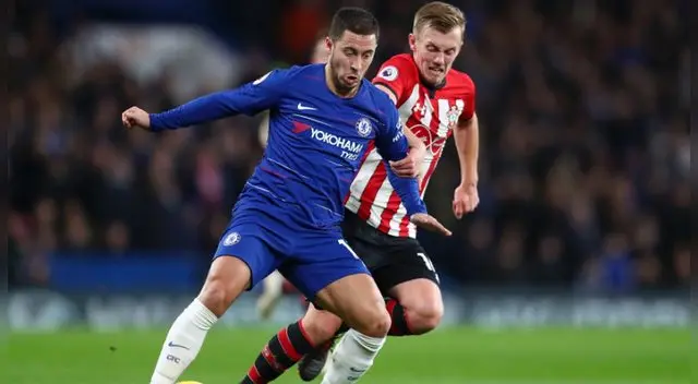 Chelsea vs Southampton EN VIVO EN DIRECTO ONLINE vía DIRECTV SPORTS NBC Sports Movistar+ con Eden Hazard por la jornada 21 de la Premier League 