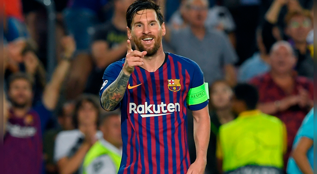Lionel Messi es el único representante del Barcelona. Fue el Pichichi del 2017/18.