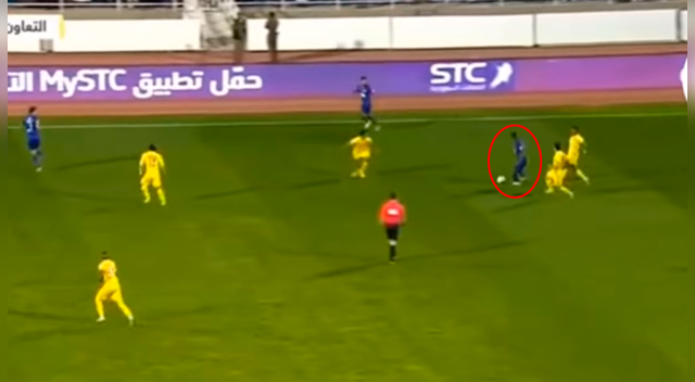 André Carrillo es habitual titular en el Al Hilal de Arabia Saudita. 