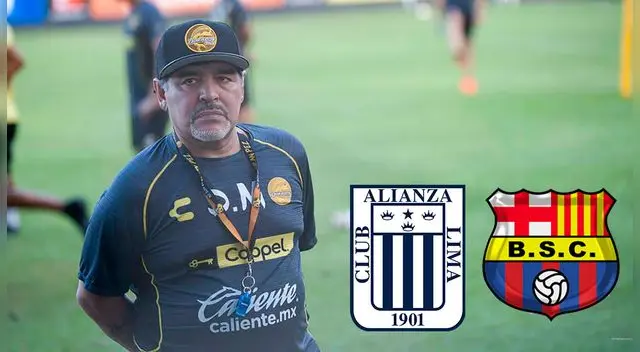 Alianza Lima: Diego Armando Maradona | El astro argentino podría estar en amistoso ante Barcelona de Ecuador | Noche Amarilla
