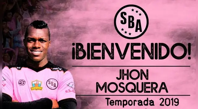 Sport Boys Fichajes 2019 | Jhon Mosquera oficializado como nuevo jugador 'Rosado' | Torneo Descentralizado 2019.