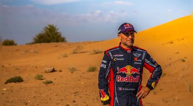 Dakar 2019: Stephane Peterhansel se subió y manejó un mototaxi