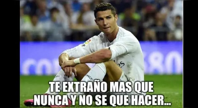 Los usuarios extrañan a Cristiano Ronaldo en el Real Madrid. Los usuarios extrañan a Cristiano Ronaldo en el Real Madrid.