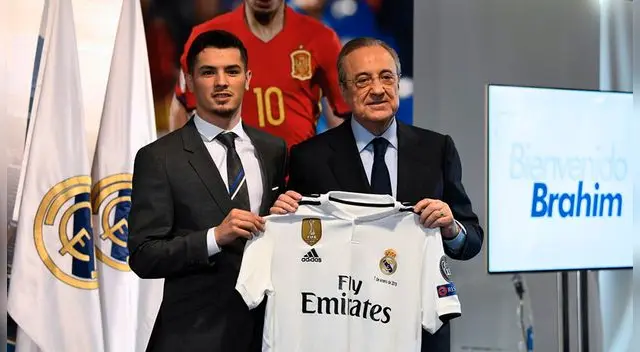 Brahim Díaz fue presentado como nuevo jale del Real Madrid.