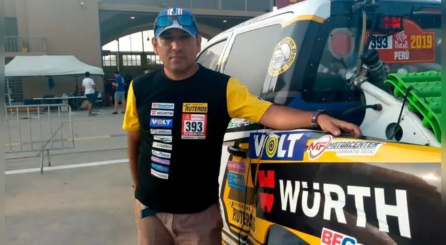 Samaniego continuó con los inconvenientes exhibidos en los últimos días y ello generó que se despida prematuramente del Dakar 2019. Crédito: CDP Racing Team ‏   @RacingCdp
