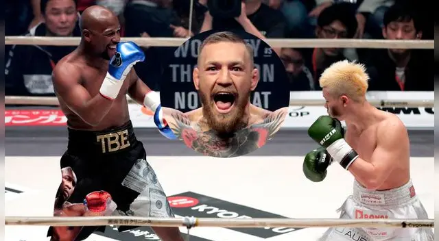 Tenshin Nasukawa (derecha) aceptó el duelo con McGregor. Tenshin Nasukawa (derecha) aceptó el duelo con McGregor.