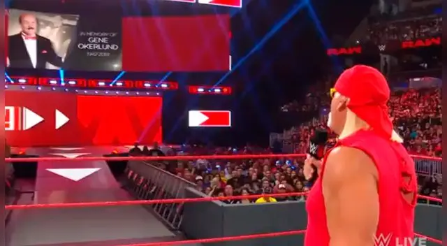 Hulk Hogan sorprendió a todos este último lunes con su aparición.
