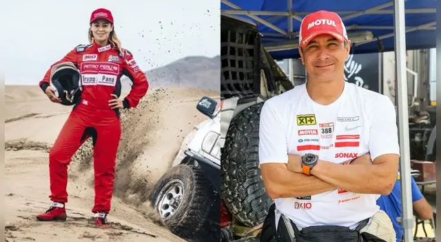 Dakar 2019 | Fernanda Kanno tuvo gesto solidario con Aníbal Aliaga en el desierto