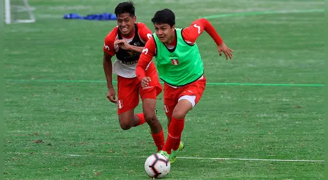 Jairo Concha se encuentra entrenando con la Sub 20 peruana. 