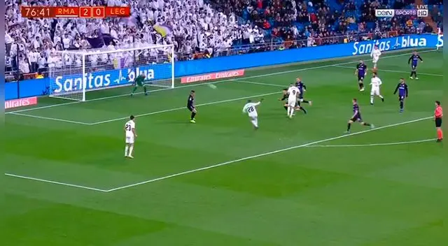Vinicius Junior anotó su segundo gol en la Copa del Rey y tercero con la camiseta del Real Madrid. 
