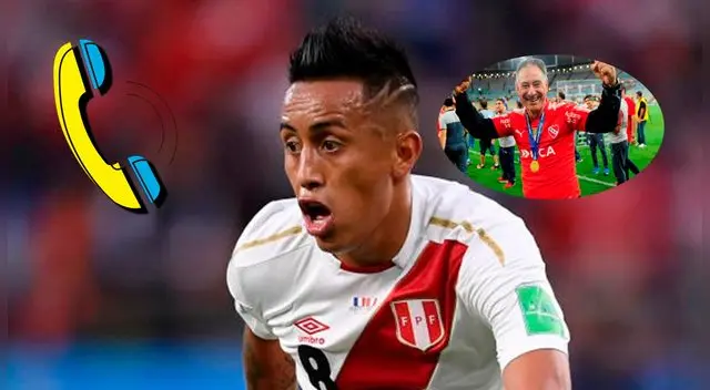 Independiente │ Christian Cueva: Ariel Holan llamó por teléfono al volante de la Selección Peruana para que llegue a Superliga Argentina │ FOTO