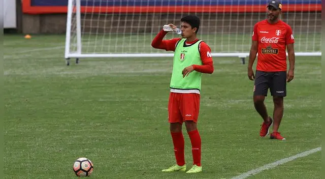 Jairo Concha viajó a Rusia como sparring de la selección peruana. 
