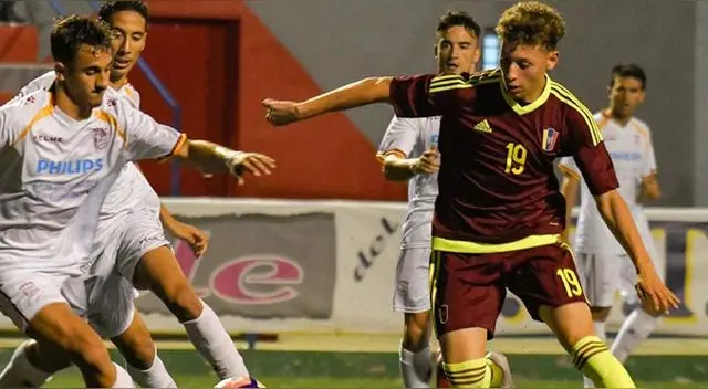 Enrique Peña Zauner (Venezuela) es uno de los de mayor proyección de la 'Vinotinto' para el Sudamericano Sub 20. Juega en el Borussia Dortmund.