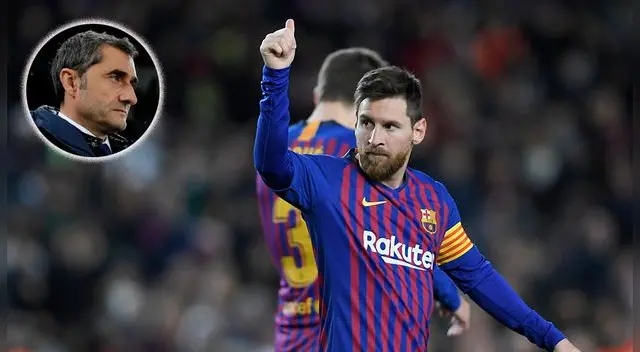 Valverde, tras los 400 de Messi en LaLiga: "Sus números son estratosféricos"