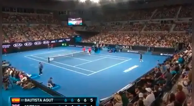 Andy Murray se fue entre aplausos de Australia.  Andy Murray se fue entre aplausos de Australia.