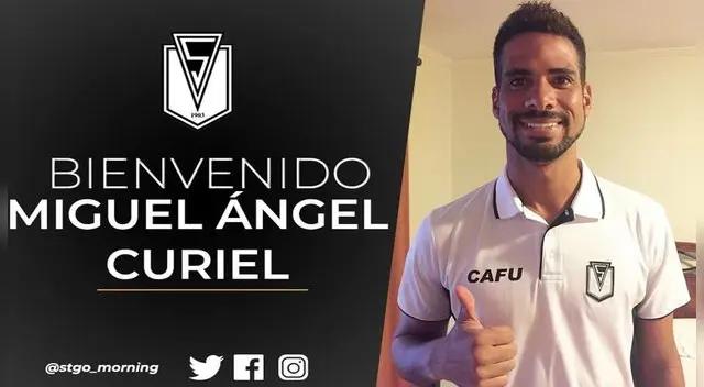 Santiago Morning anunció el fichaje del peruano Miguel Ángel Curiel