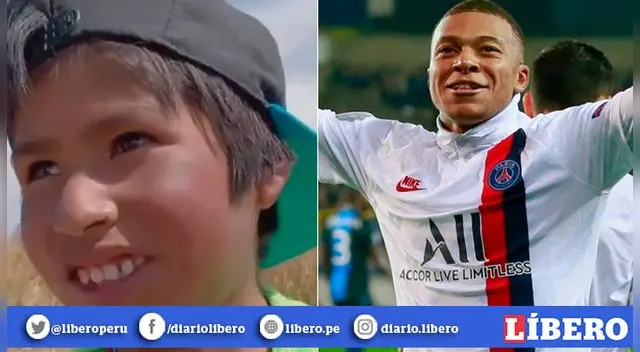 Kylian Mbappé sorprende a niño peruano con un emotivo saludo