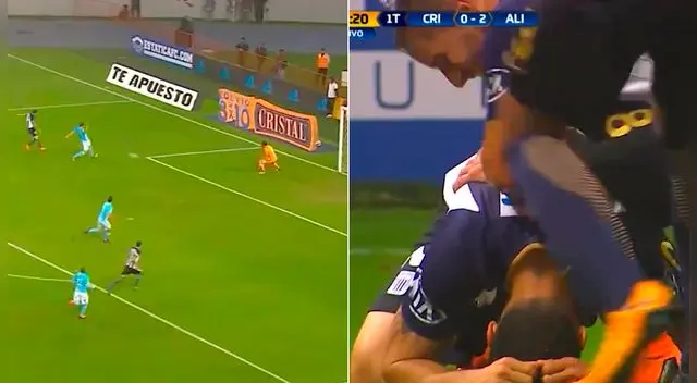 Mario Velarde metió un golazo y explotó en el Alianza Lima vs. Sporting Cristal.