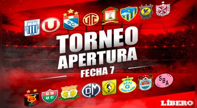 Torneo Apertura 2018: así quedó la tabla de posiciones al término de la fecha 7 Torneo Apertura 2018: así quedó la tabla de posiciones al término de la fecha 7
