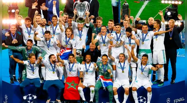Real Madrid, campeón de la Champions League tras vencer 3-1 al Liverpool en Kiev