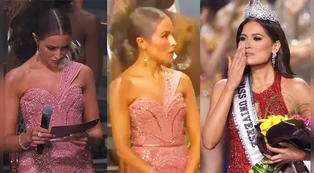 La reacción de Olivia Culpo al conocer a la ganadora es increíble. La reacción de Olivia Culpo al conocer a la ganadora es increíble.