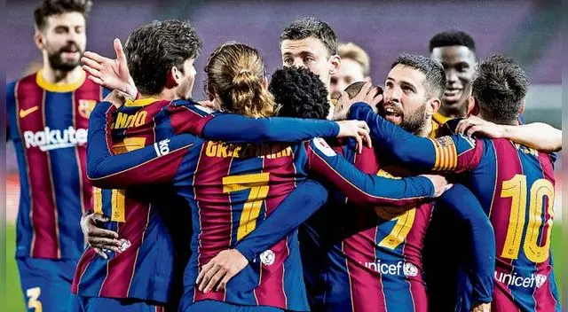 Barcelona solo consiguió la Copa del Rey en la campaña 2020/21. Barcelona solo consiguió la Copa del Rey en la campaña 2020/21.