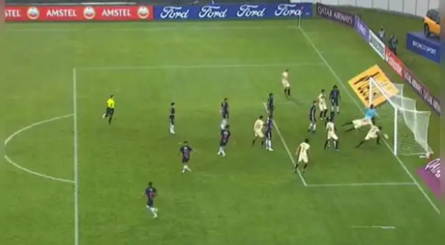 Quina anotó el 3-2 de Universitario Quina anotó el 3-2 de Universitario