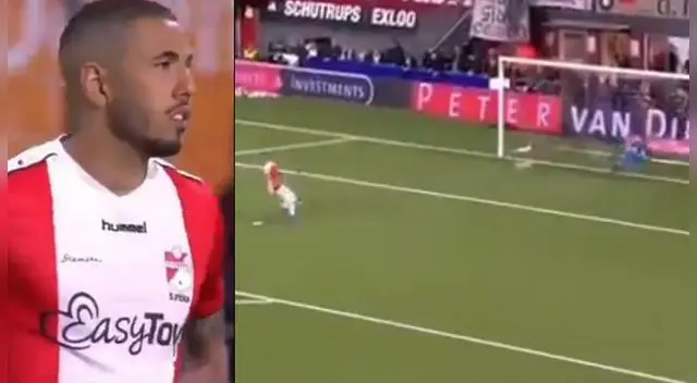 Sergio Peña erró penal que llevó al Emmen a segunda división Sergio Peña erró penal que llevó al Emmen a segunda división