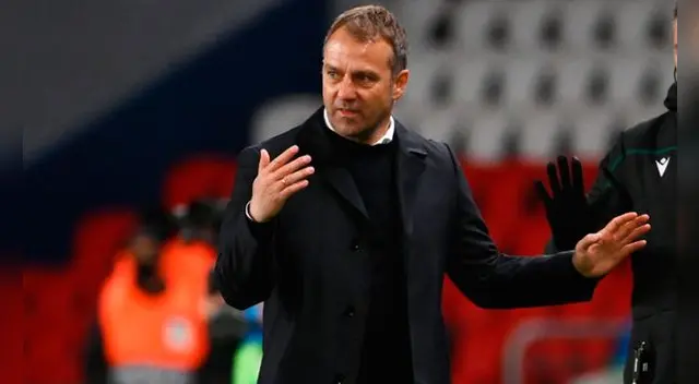 Hansi Flick a un paso de ser el nuevo técnico de la Selección Alemana de Fútbol. Foto: AFP