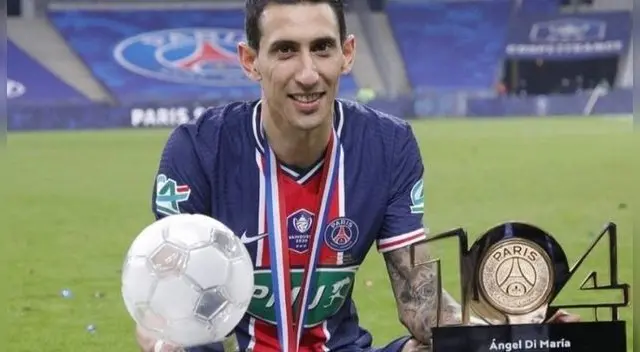 Ángel Di María, galardonado como 'Máximo asistente histórico' del PSG Ángel Di María, galardonado como 'Máximo asistente histórico' del PSG