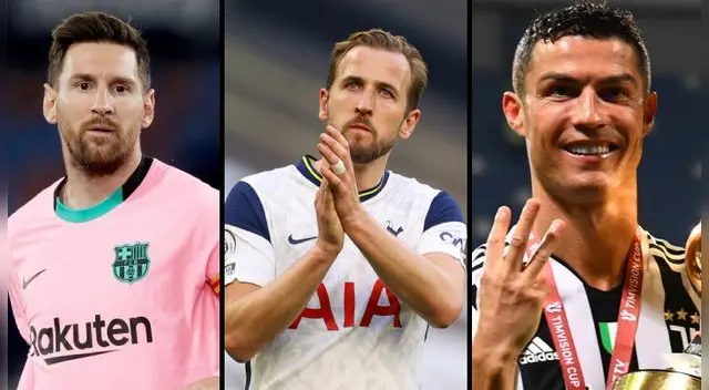 Harry Kane aspira a superar a Cristiano Ronaldo y Lionel Messi Harry Kane aspira a superar a Cristiano Ronaldo y Lionel Messi